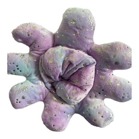 Moody Octopus Stary Galaxy Purple Shimmer 6" Plus Reversible Happy Angry - Picture 5 of 5